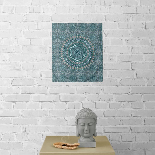 Mandala 4 Tapestry Wandteppich (Von Creator hochgeladen)
