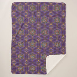 Mandala 5 Sherpa Blanket Sherpadecke