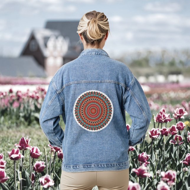 Mandala 6 Denim Jacket Jeansjacke (Von Creator hochgeladen)