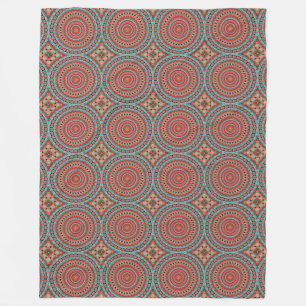 Mandala 6 Fleece Blanket