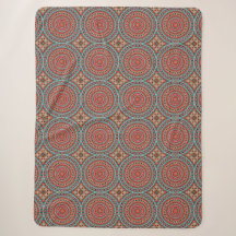 Mandala 6 Sherpa Blanket
