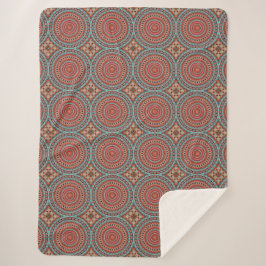 Mandala 6 Sherpa Blanket Sherpadecke