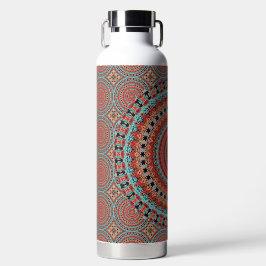 Mandala 6 Wasserflasche Trinkflasche