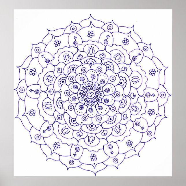 Mandala 7 Poster (Vorne)