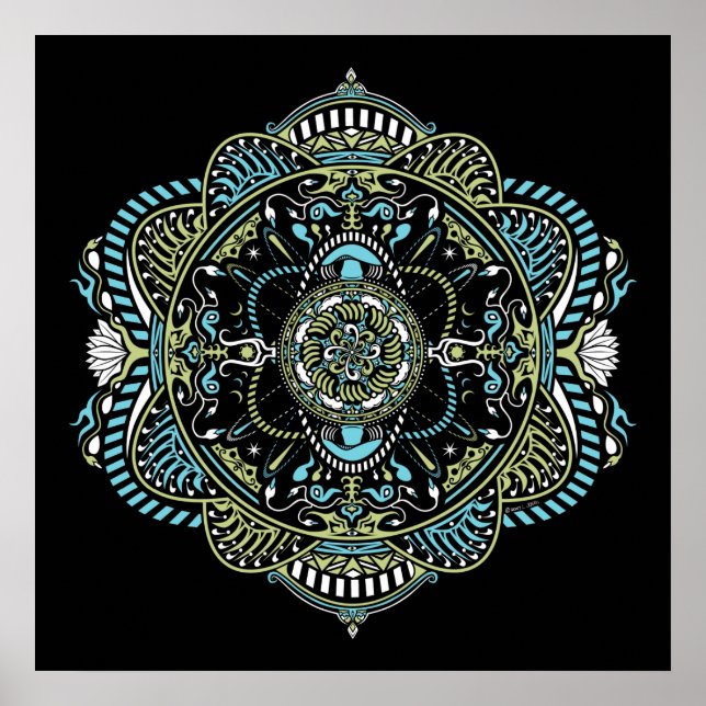 Mandala #9 - Poster (Vorne)