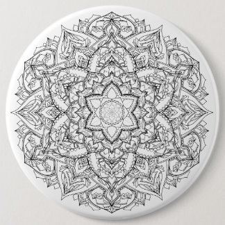 Mandala-Abzeichen Button