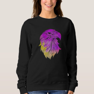 Mandala-Adlerkopf-Zen-Yoga-Om-Meditation-Boho Sweatshirt