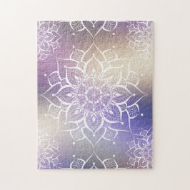 Mandala Aquarellnebel-Yoga-Zen