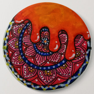 Mandala Art Buttons & Patches.