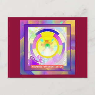 Mandala Art Postcard Postkarte