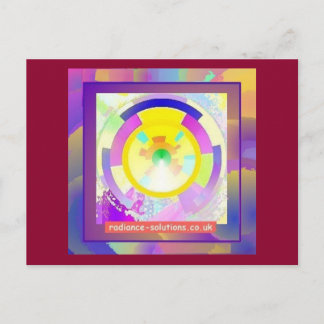 Mandala Art Postcard Postkarte