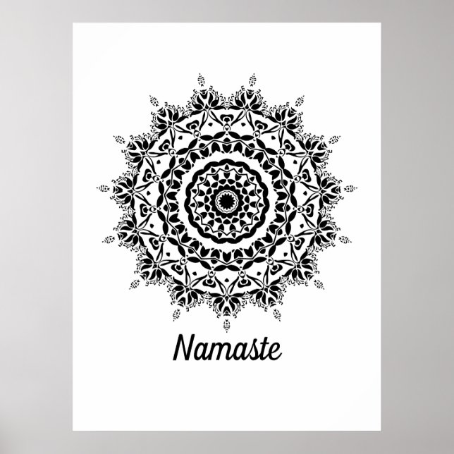 Mandala Art Poster (Vorne)