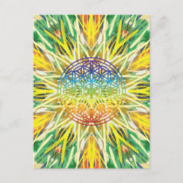 Mandala Art Postkarte