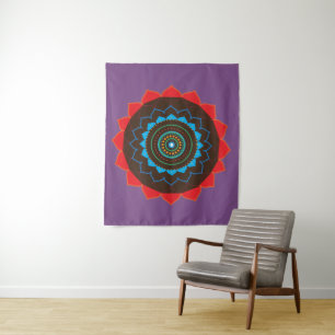 Mandala Art Wall Tapestry Wandteppich