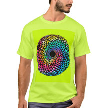 Mandala au-dessus du T-shirt LGBT Rainbow Tie Dye