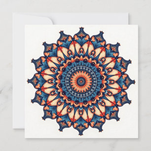 Mandala auf weiß