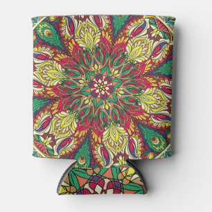 Mandala Bandana: Vintages Nahtloses Design. Dosenkühler