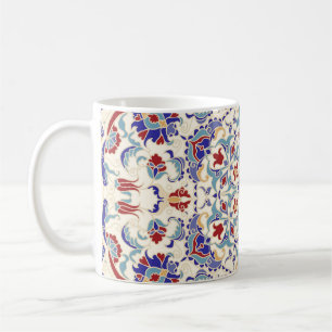 Mandala Beauty: Farbenfrohe Kulturmosaik Kaffeetasse