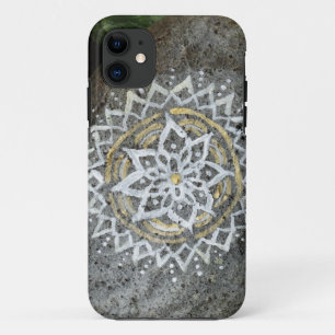 Mandala bemalt Stein iPhone SE + iPhone 5/5S Fall title_seo2