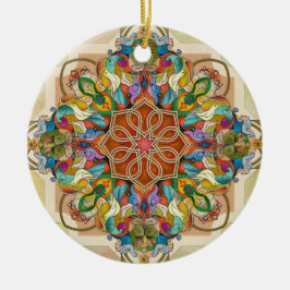 Mandala Birds Ornament