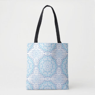Mandala Blue Tote Bag Tasche