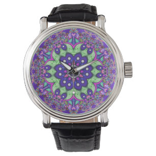 Mandala Blume Armbanduhr
