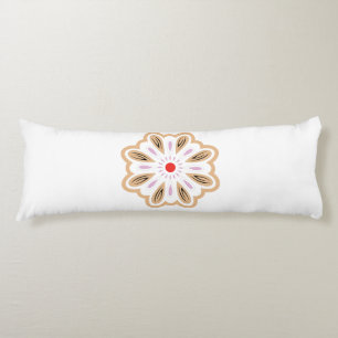 Mandala Blume Art Print   Boho Decor Seitenschläferkissen