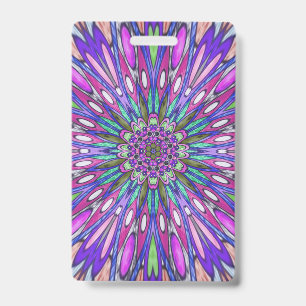 Mandala-Blume Ausweis