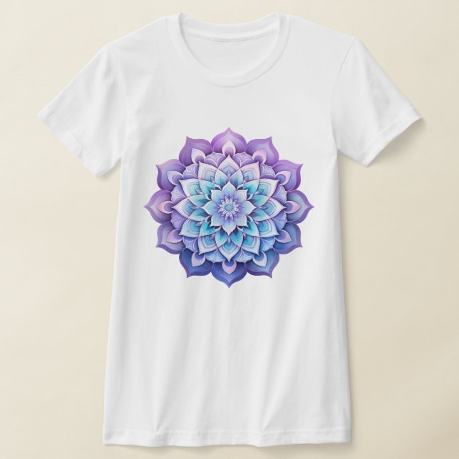 Mandala / Blume Design T-Shirt (Ablage )