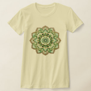 Mandala / Blume Design T-Shirt