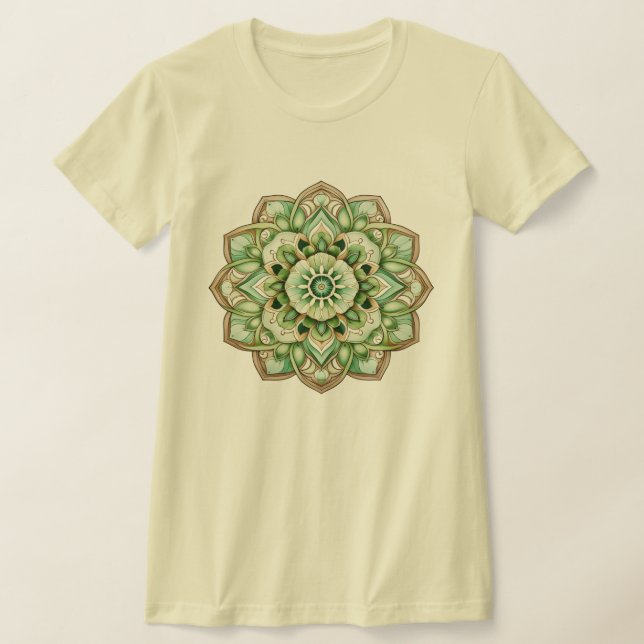 Mandala / Blume Design T-Shirt (Ablage )
