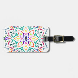 Mandala Blume Gepäckanhänger