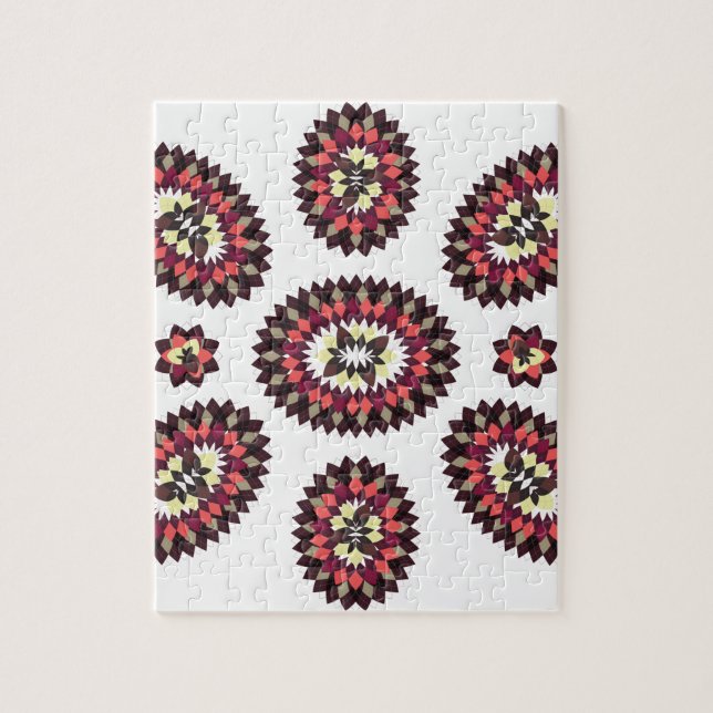 Mandala Blume Pattern (Vertikal)
