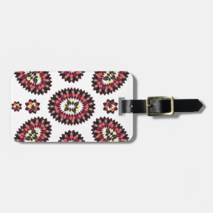 Mandala Blume Pattern Gepäckanhänger