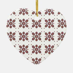 Mandala Blume Pattern Keramik Ornament