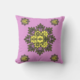 Mandala Blume Pattern Kissen