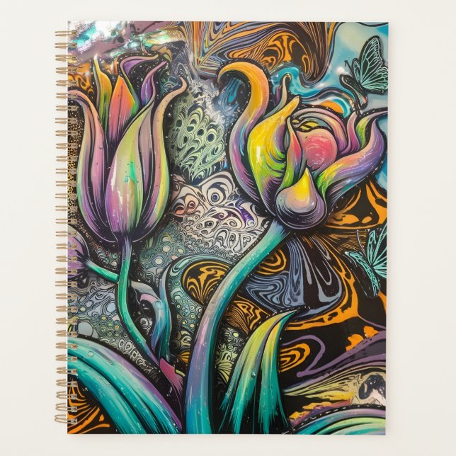 Mandala Blume Planer (Vorderseite)