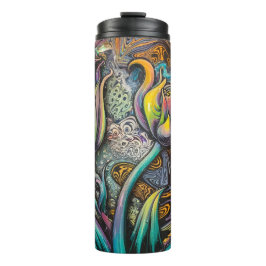 Mandala Blume Thermosbecher