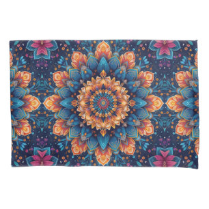 Mandala-Blumen-Digital-Art-Stil-23907 Kissenbezug