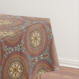 Mandala Brown Tischdecke