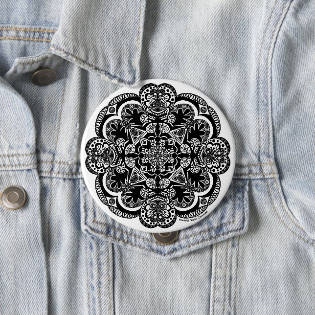 Mandala Button (Beispiel)