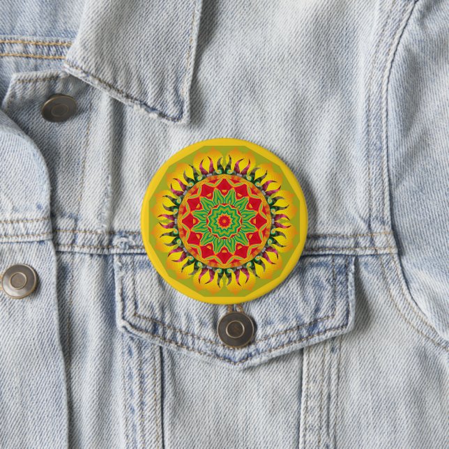 Mandala Button (Beispiel)