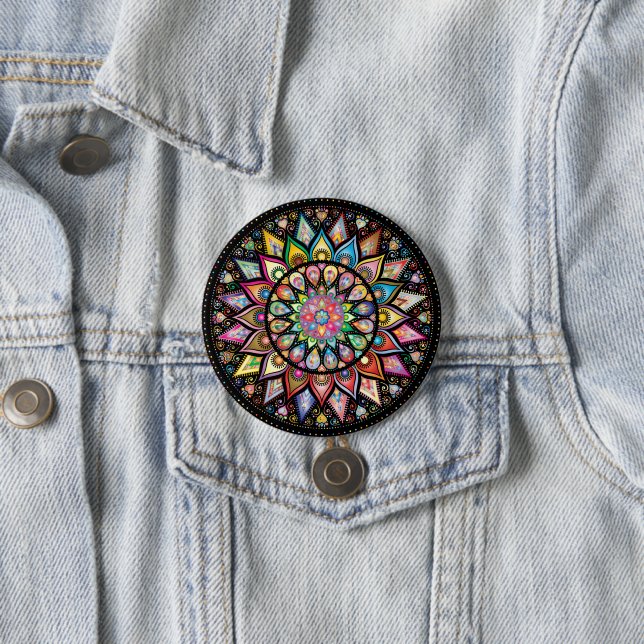 Mandala Button (Beispiel)