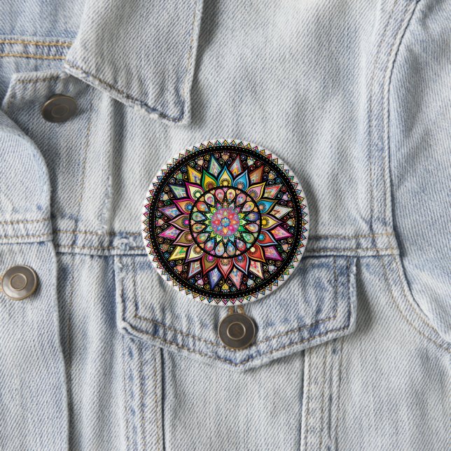 Mandala Button (Beispiel)