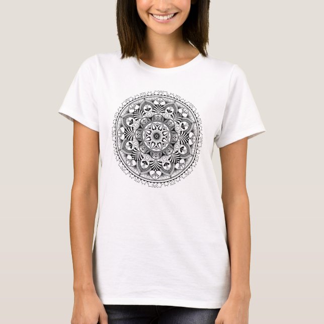 Mandala Circle T-Shirt (Vorderseite)