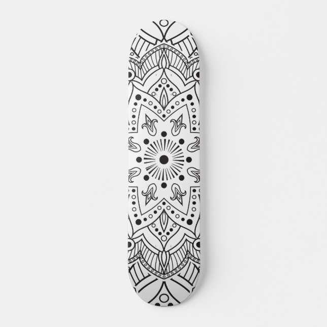 Mandala Collection 4 Skateboard (Vorne)