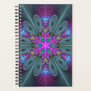 Mandala Colorful Striant Fractal Art Kaleidoscope