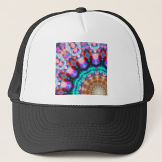 Mandala-colorpink-rot-blau-kaleidoskop rm truckerkappe