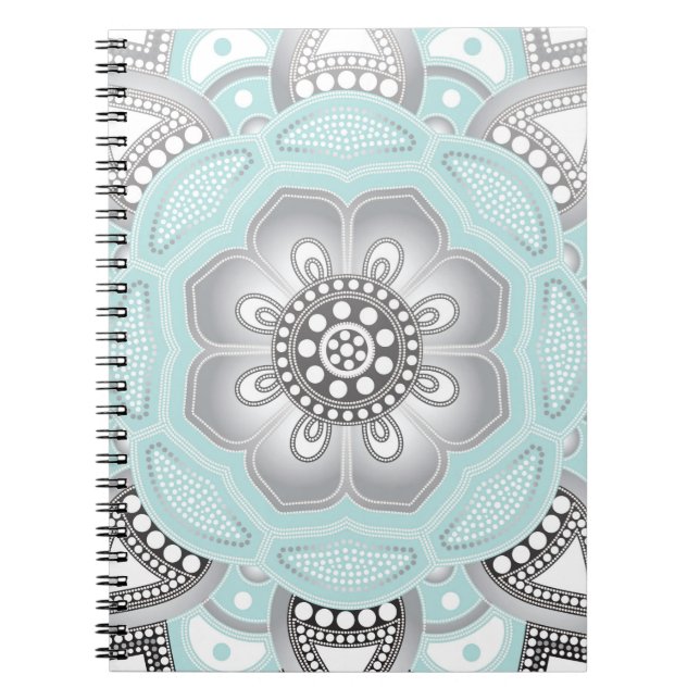 Mandala Creation, alle Punkte für eine 1 Notizblock (Vorderseite)