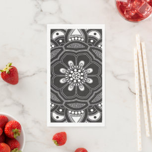 Mandala Creation, alle Punkte für eine 9 Serviette